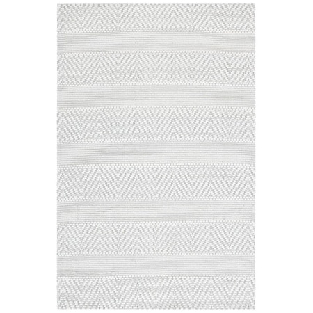 Safavieh 6 x 9 ft. Marbella Contemporary Rectangle Power Loomed Rug, Ivory MRB554A-6